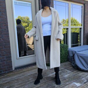 Zara Cream Color Long Coat